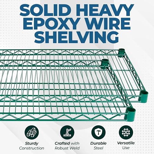 NSF Approved Heavy Duty Epoxy Wire Shelf - Image 3