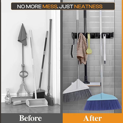 Heavy Duty ABS Plastic Broom Holder - Image 4