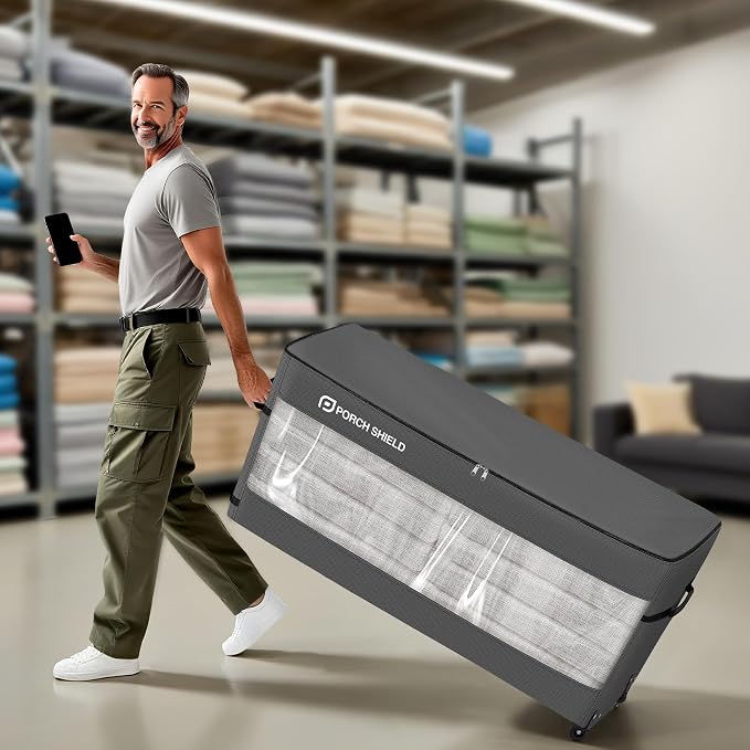 Porch Shield Rolling Cushion Storage Bag - Image 8