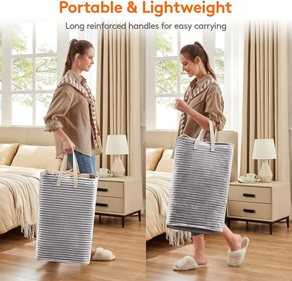 Lifewit 1 Pack Laundry Basket 80L Each, Collapsible Clothes Hamper - Image 4