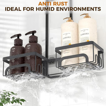 REINHARDT Shower Caddy Hanging for Handheld Showerheads Adjustable Split Shower - Image 7