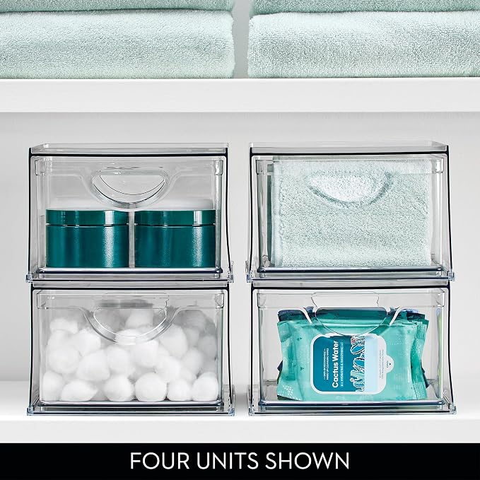 iDesign Stackable Storage Drawer, or Under Sinks, Made in USAizer, - Image 5
