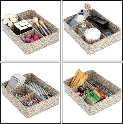 BTSKY Desk Drawer Organizer Tray, Coffee Station Organizer Tea Bag Organizer - Image 7