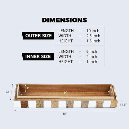 Handicrafts Home White Decorative Storage Box - Image 2