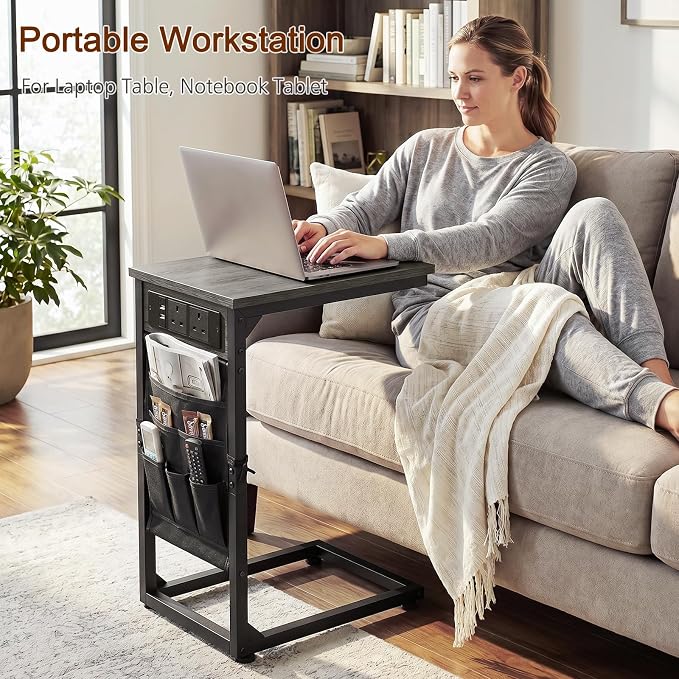 AMHANCIBLE C Shaped End Table - Image 4
