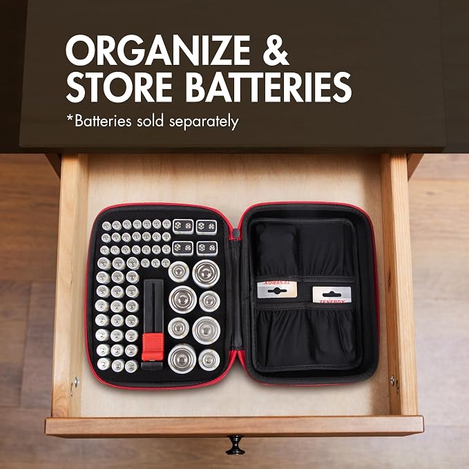 Tenergy Battery Organizer Storage Case - Image 2