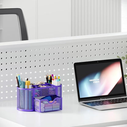 EasyPAG Mesh Pen Holder Desk Organizer - Image 6