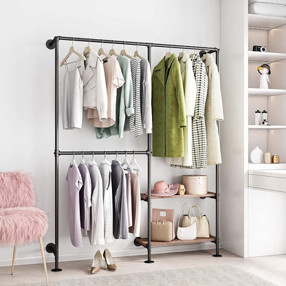 Industrial Pipe Clothes Racks - Image 2