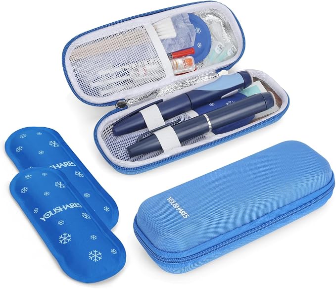 YOUSHARES Insulin Cooler Travel Case TSA Approved by YOUSHARES