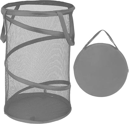 BATTOO Collapsible Laundry Baskets, Foldable Mesh Pop Up Hamper, Portable by BATTOO
