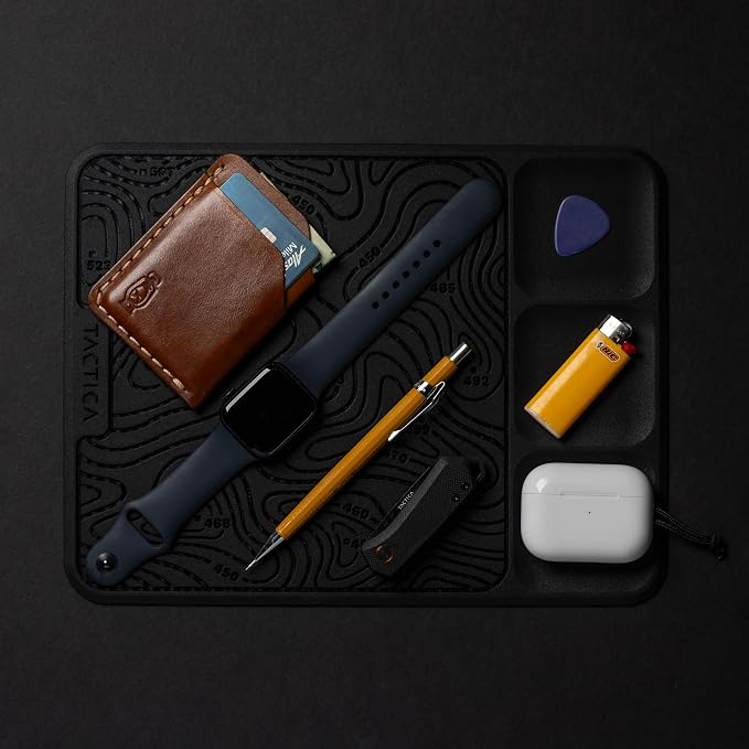 Tactica O.200 EDC Mat Catchall Tray, Durable TPU Valet Tray - Image 2