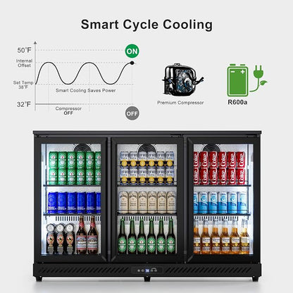 COTLIN 11.45 Cu.Ft Back Bar Beverage Cooler - Image 4