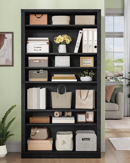 Hzuaneri Shoe Storage Cabinet, 10 Tiers Farmhouse Tall Shoe Cubby Organizer | - Image 3