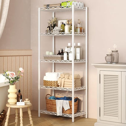 HOMEFORT 5-Tier Wire Shelving 5 Shelves Unit Metal Storage Rack Durable - Image 6