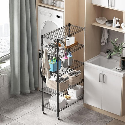 Homdox 5 Tier Metal Storage Shelves - Image 5