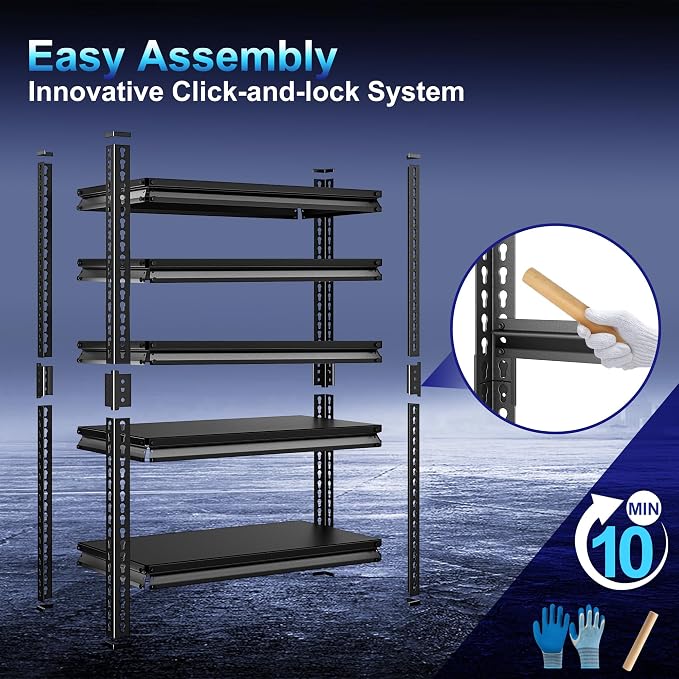 Heavy Duty Garage Shelves - Image 5