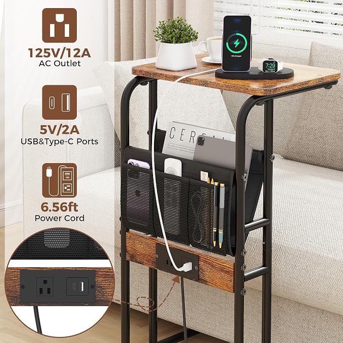 Olldide C-Shaped End Table - Image 3