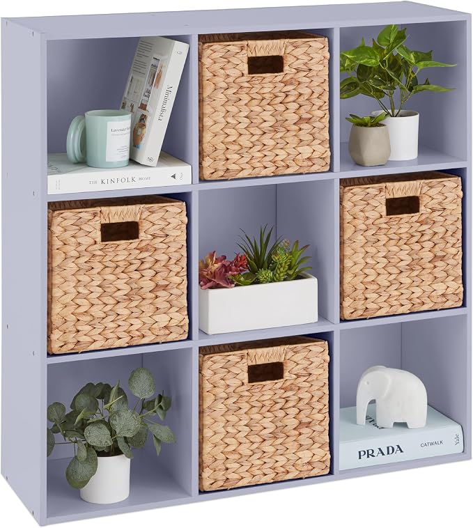 Best Choice Products Kids Bookcase 9-Cube Storage Organizer, 13.5in Shelf by Unknown