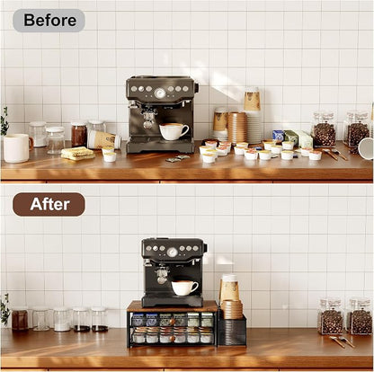 Coffee Bar Organizer, 60 Capacity K Cup Organizer - Image 7