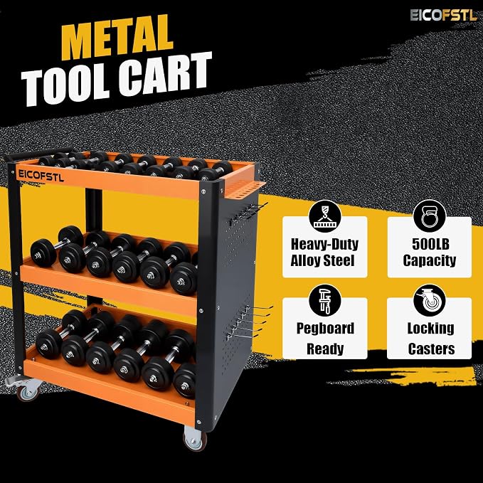 Stainless Steel Utility Cart - Image 2
