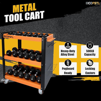Stainless Steel Utility Cart - Image 2