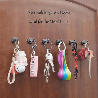 Neosmuk Magnetic Hooks, Heavy Duty 40lb+ Strong Magnet Hook - Image 4