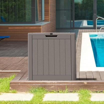 NUNU LAB 32 Gallon Outdoor Storage Box Waterproof, Outside Package Delivery - Image 9