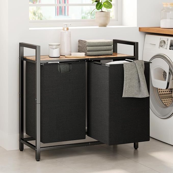 Kitstorack Laundry Basket Organizer, Laundry Hamper by Kitstorack