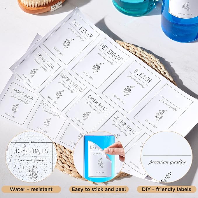 Glass Laundry Detergent Dispenser Set - Image 4