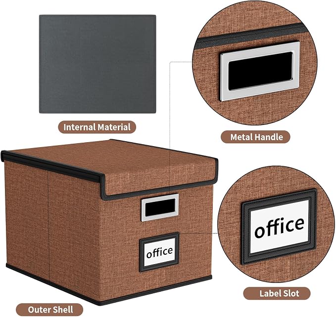 Upgrade Portable File Organizer Box - Image 4