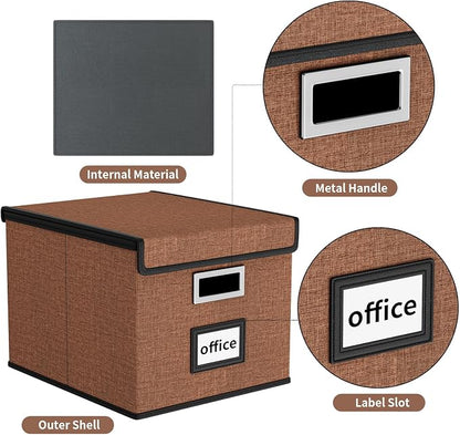 Upgrade Portable File Organizer Box - Image 4