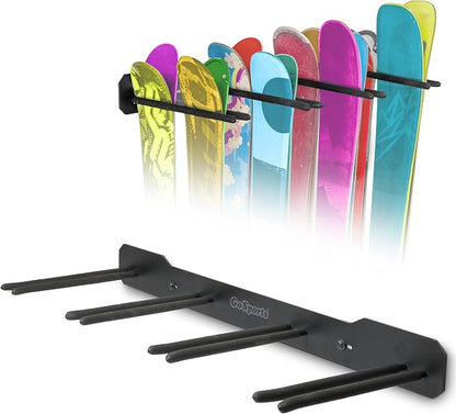GoSports Wall Mounted Ski and Snowboard Storage Rack by GoSports