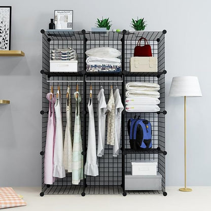 UNICOO® 14x14 Inch Multi Use DIY Bookcase & Shelf | Closet Organizers and - Image 4