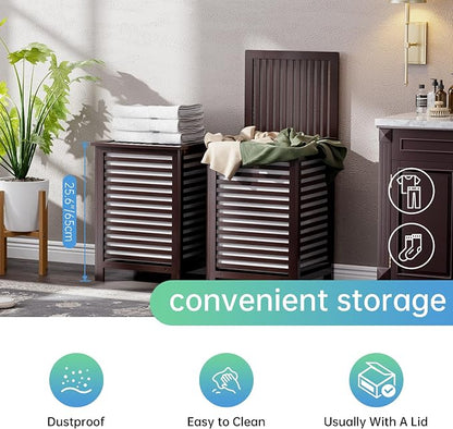 SMIBUY Double Laundry Hamper - Image 7