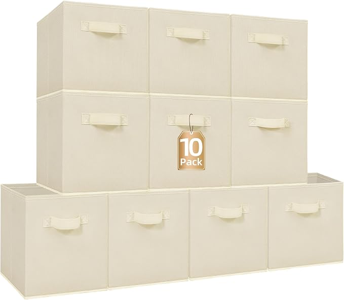 STORAGE MANIAC Storage Cubes, 11 Inch Collapsible Storage Bins by STORAGEMANIAC