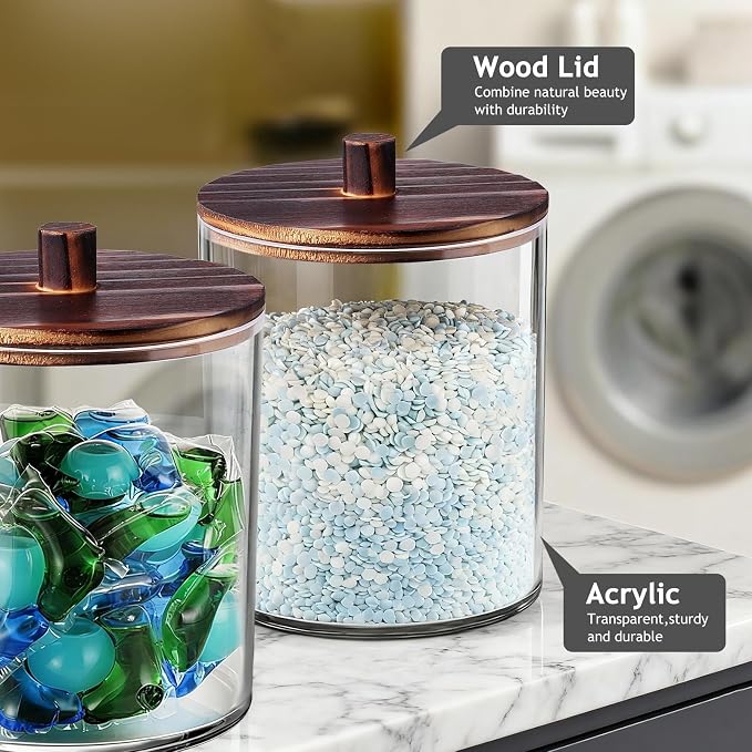 SheeChung 3 Pack 50 Oz Large Apothecary Jar - Image 2