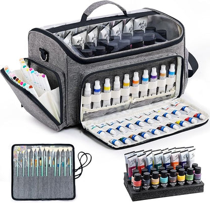 SFYBYHEART Acrylic Paint Organizer Bag by SFYBYHEART