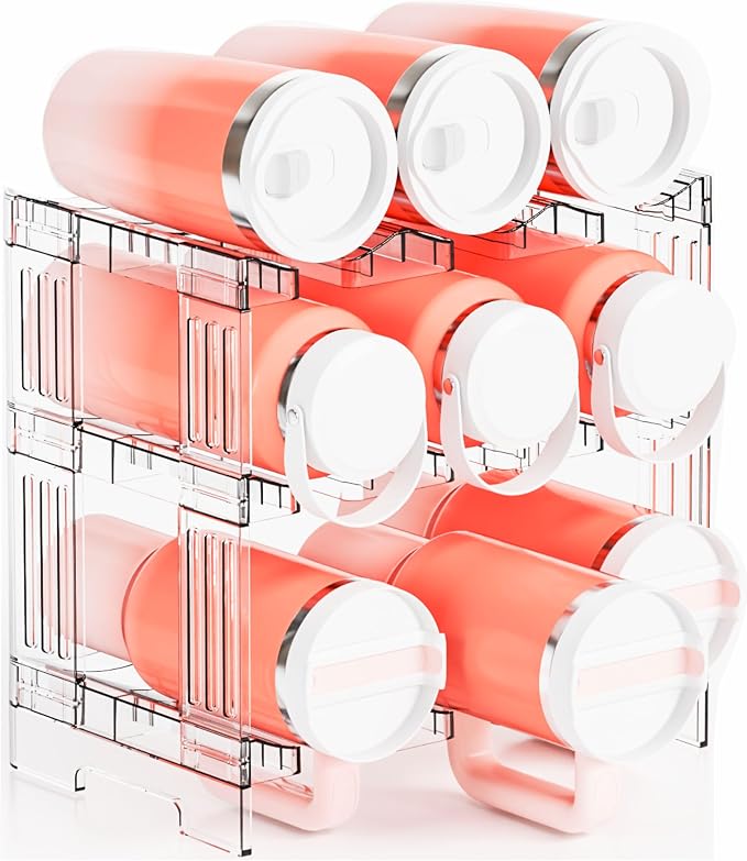 Yieach Stackable Water Bottle Organizer by Yieach
