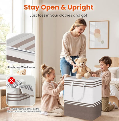 TranquilRelax 3-Pack Laundry Basket - Image 4