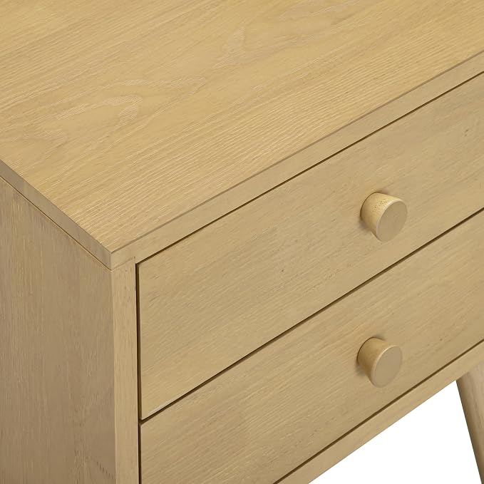 NTC Lux Nightstand with 2 Drawers, Featuring Adaptable Design, 150 lbs Load - Image 6