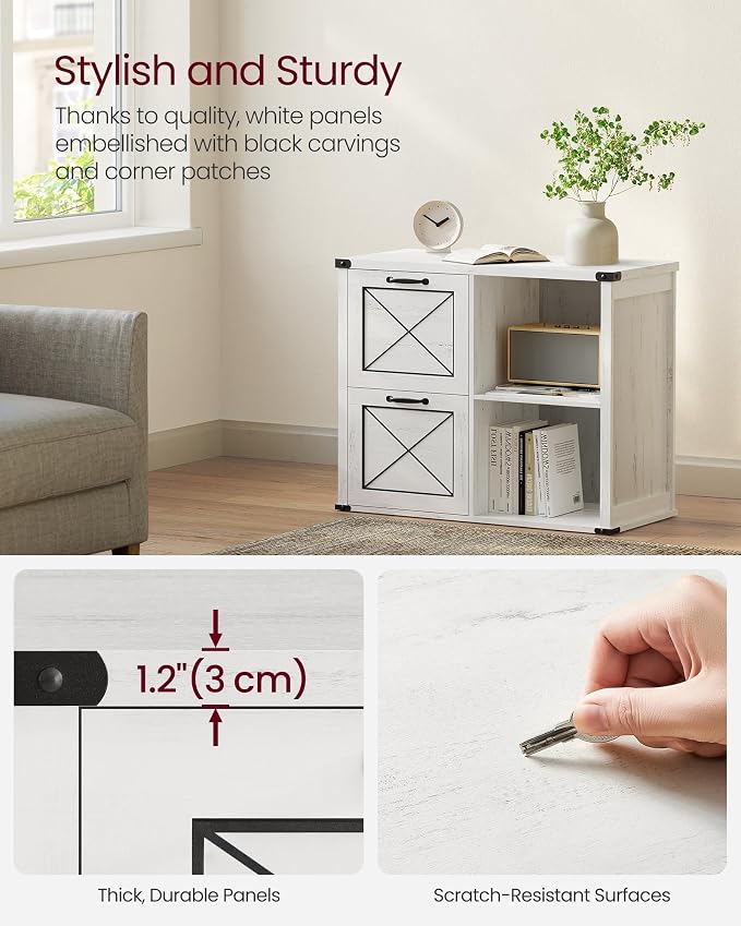 VASAGLE Lateral File Cabinet, Filing Cabinet - Image 6