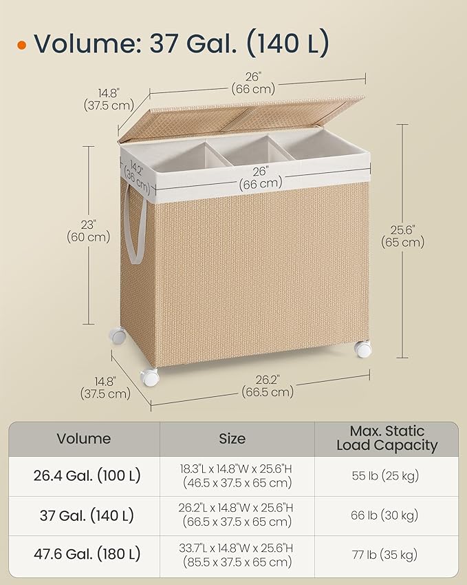 SONGMICS HOME Laundry Hamper - Image 7