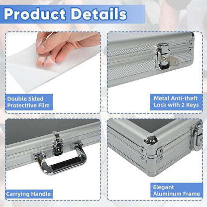 Portable Trade Show Display Case, Large Table Top Sports Card Display Case - Image 3