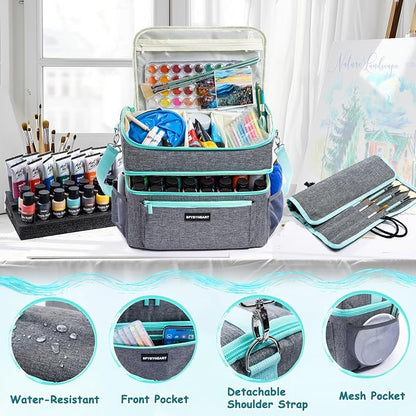 Acrylic Paint Organizer Bag - Image 5