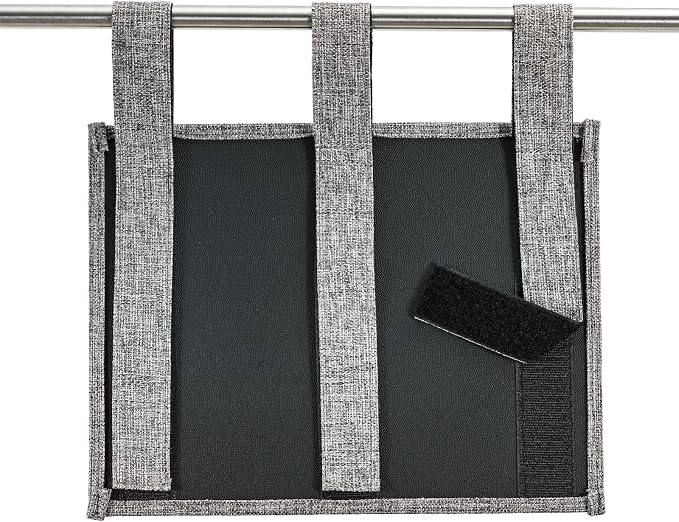 Linen Bedside Caddy, Bedside Storage Organizer - Image 4