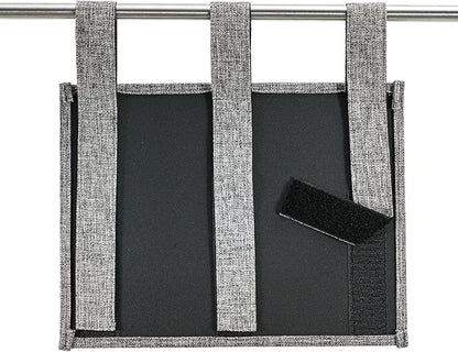 Linen Bedside Caddy, Bedside Storage Organizer - Image 4
