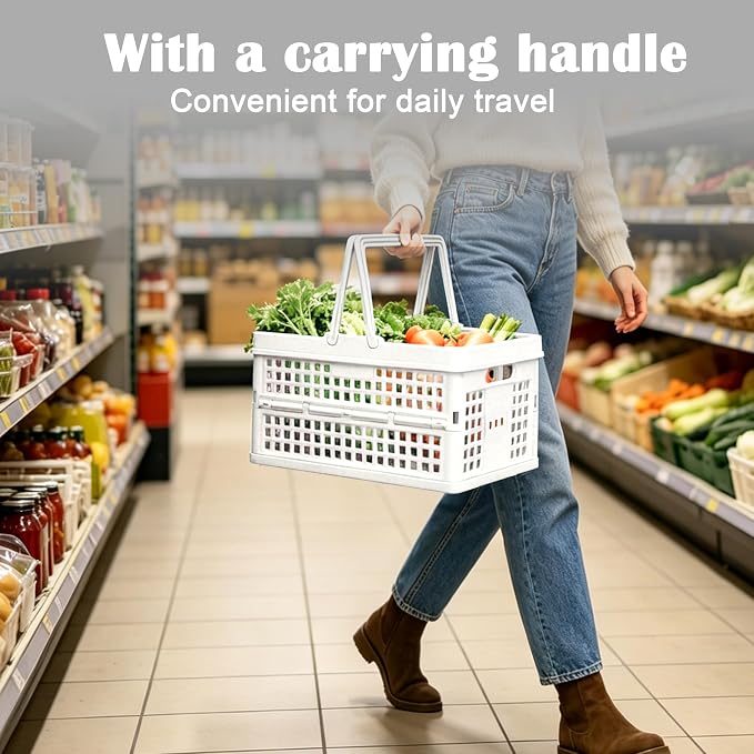 Foldable Small Plastic Baskets - Image 5
