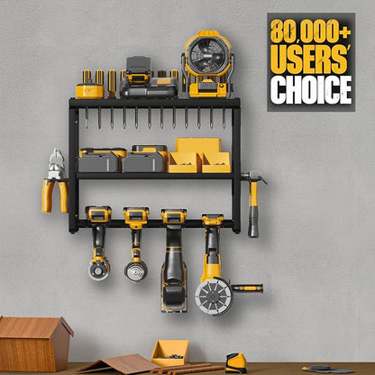 Metal Power Tool Organizer Wall Mount - Image 2