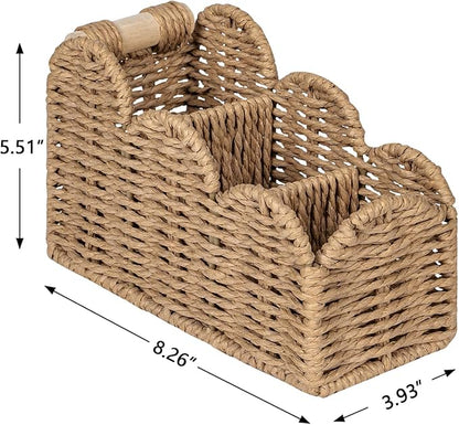 CubesLand Bedside Table Desk Organizer Caddy, Remote Pen&Pencil Holder Cup - Image 5