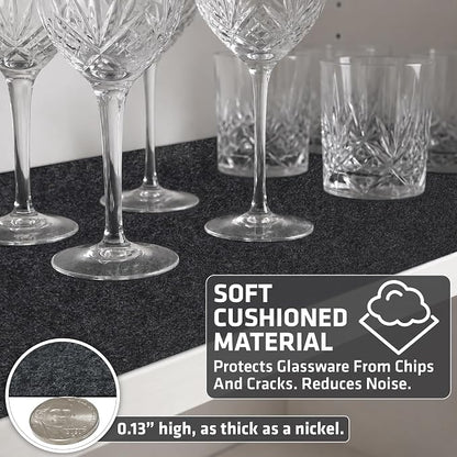 Drymate Premium Luxury Shelf & Drawer Liner, Thick Cushioned Fabric, - Image 4